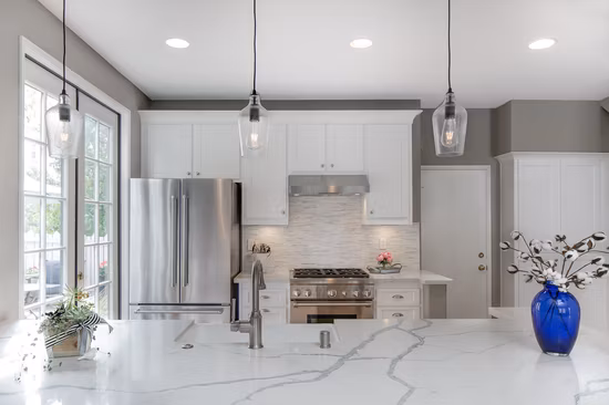 Quartz Stone Artificial Calacatta Marbles Looks Quartz Slab Quartz Countertop